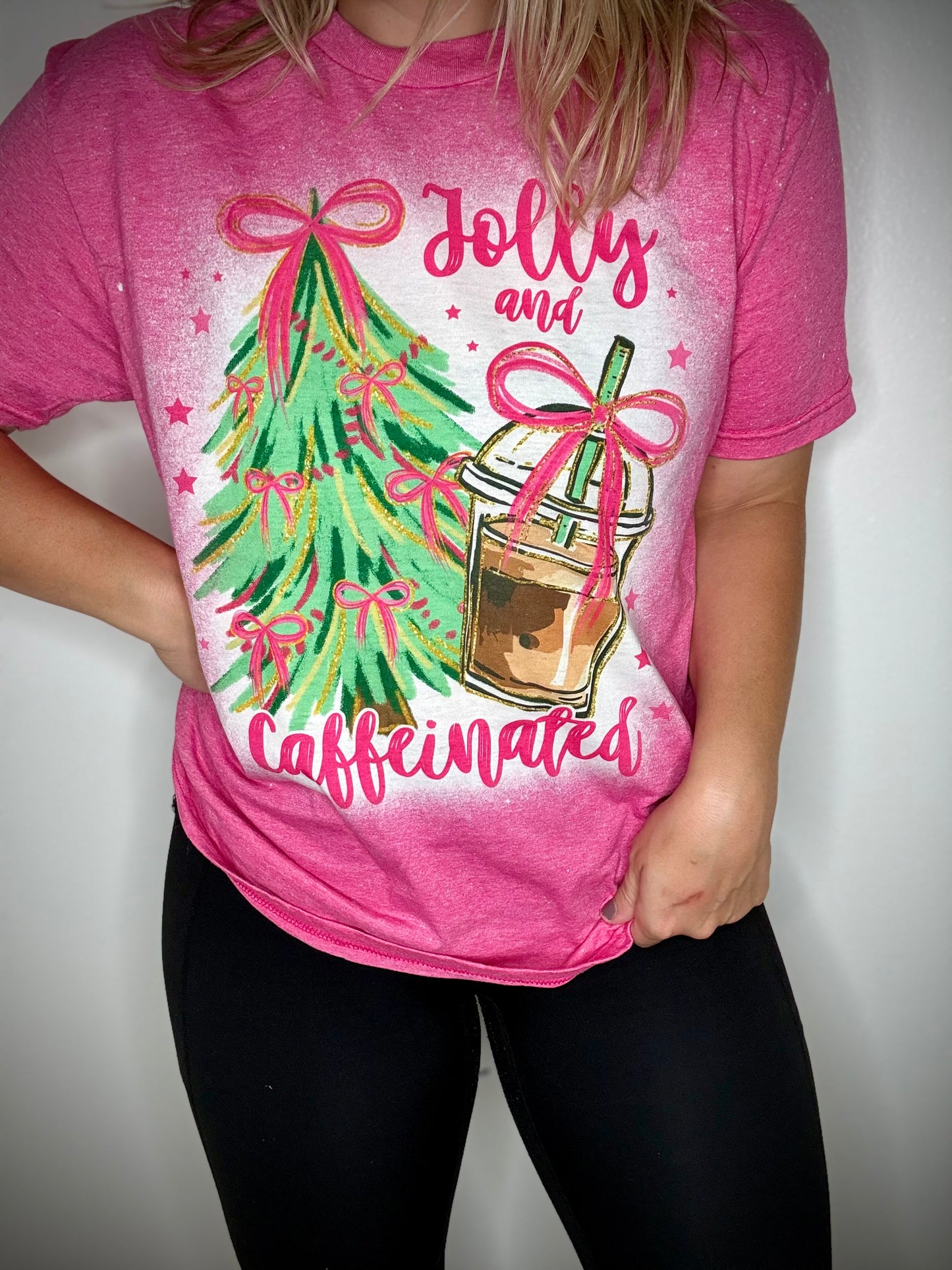 Jolly and Caffeinated Tee