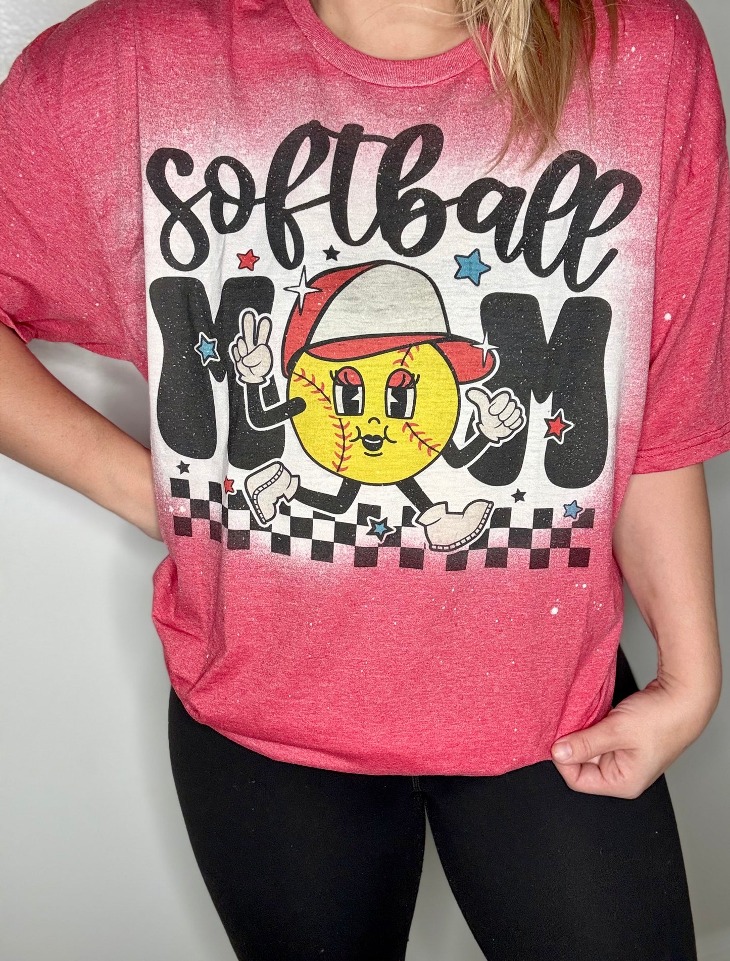 Retro Softball mom