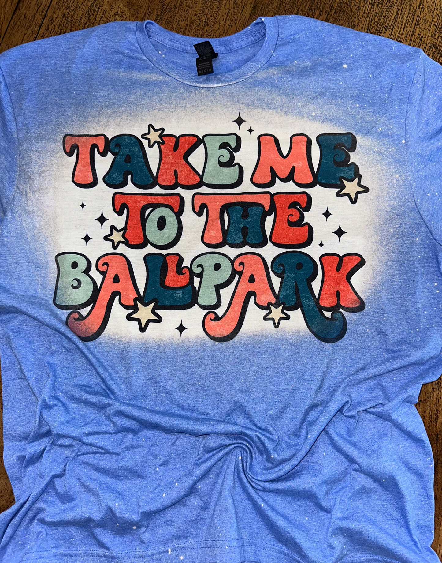 Take me to the ballpark tshirt