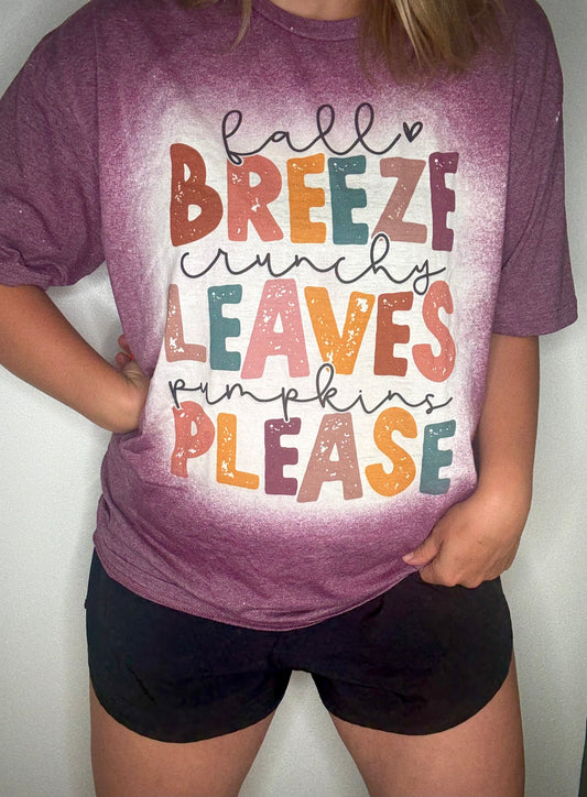 Fall breeze tshirt