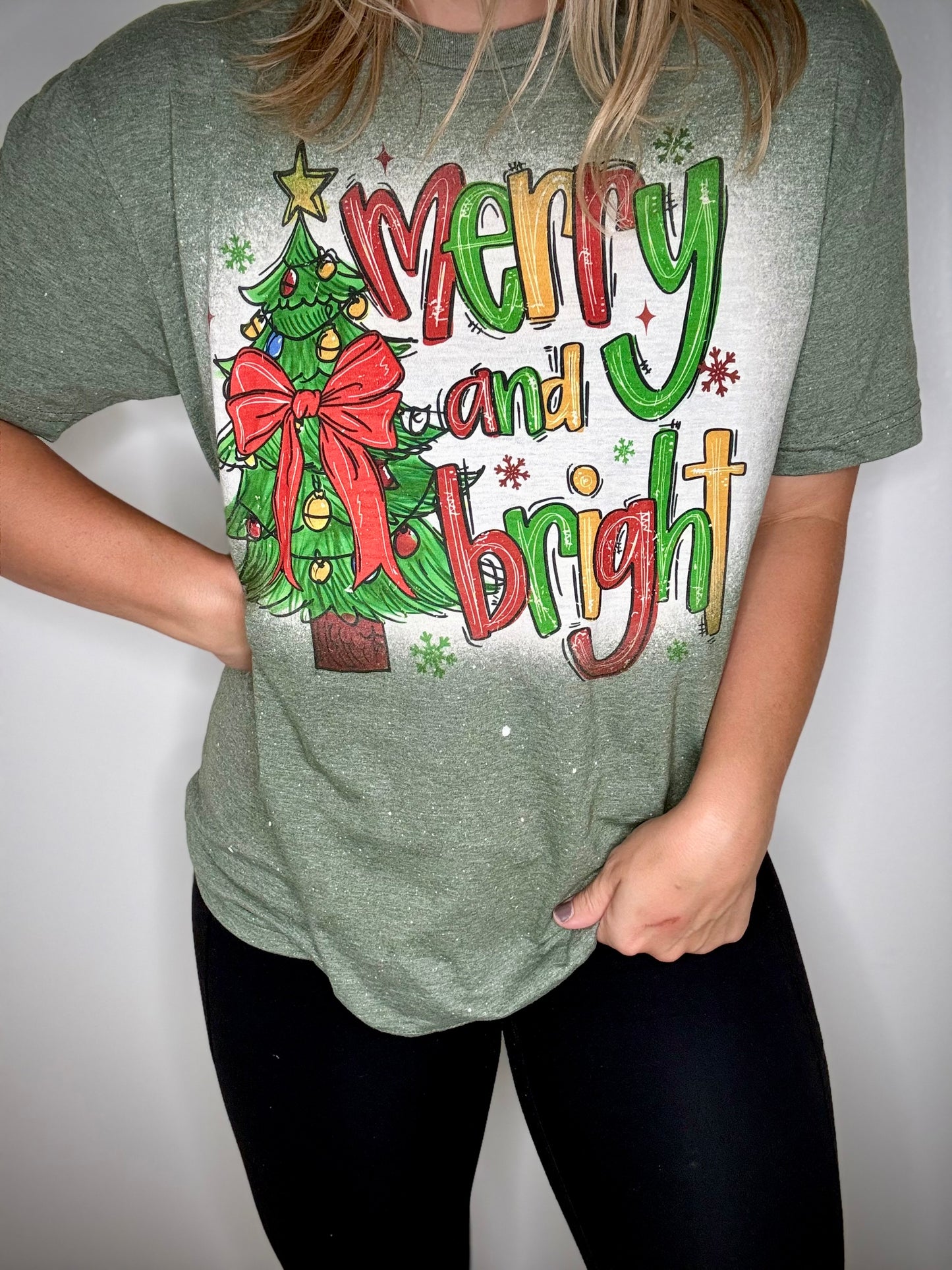 Merry and Bright Tee
