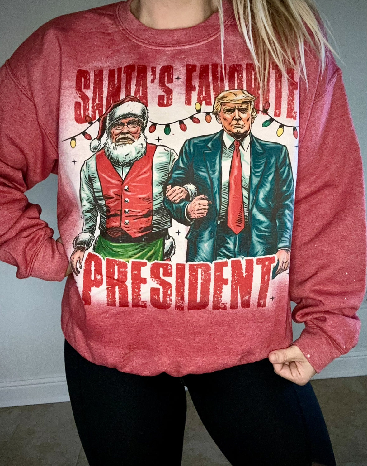 Merry Christmas Trump sweatshirt