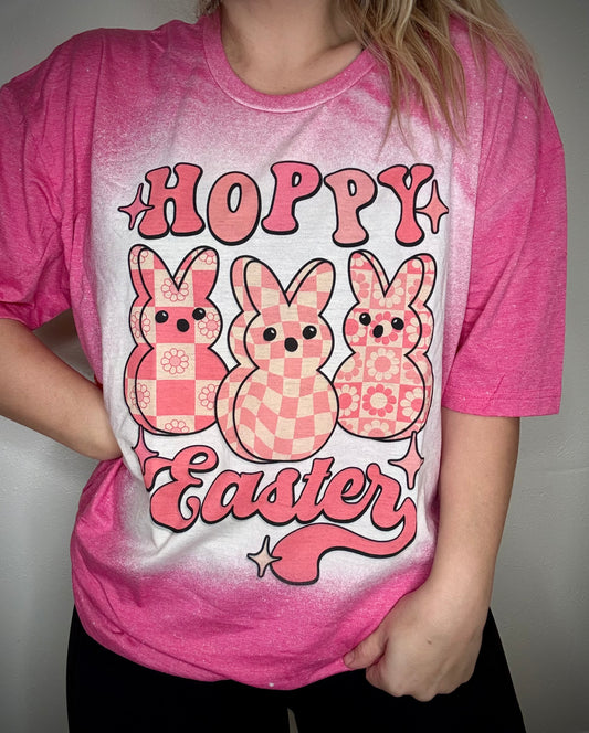 Hoppy Easter peeps tshirt