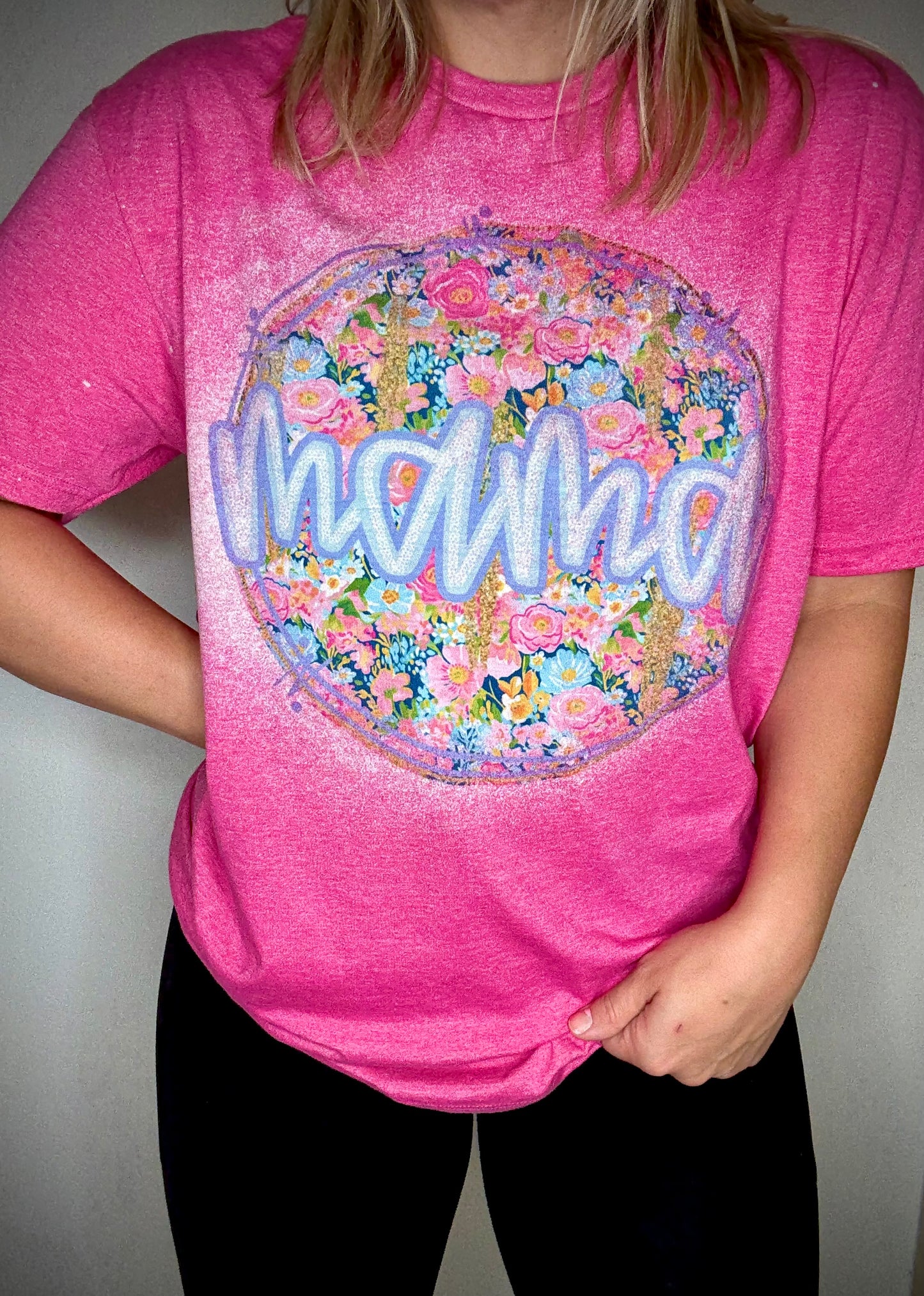 Floral Mama tee