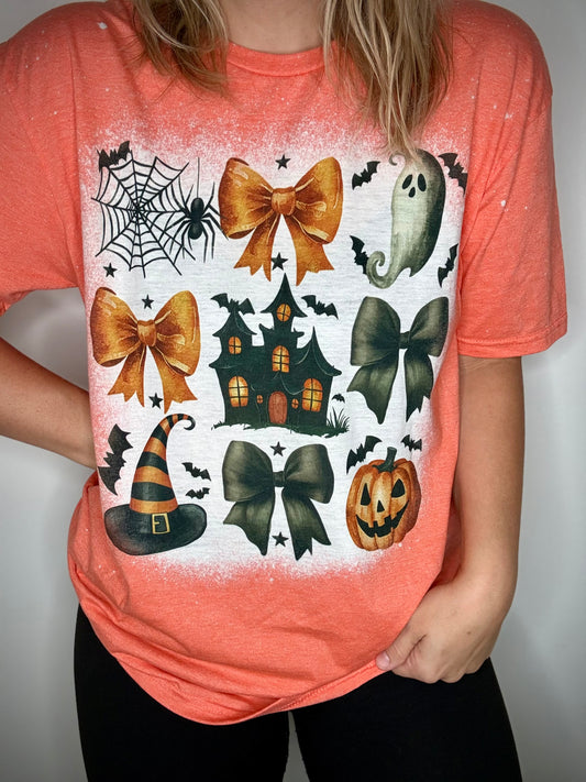 Haunted house tee