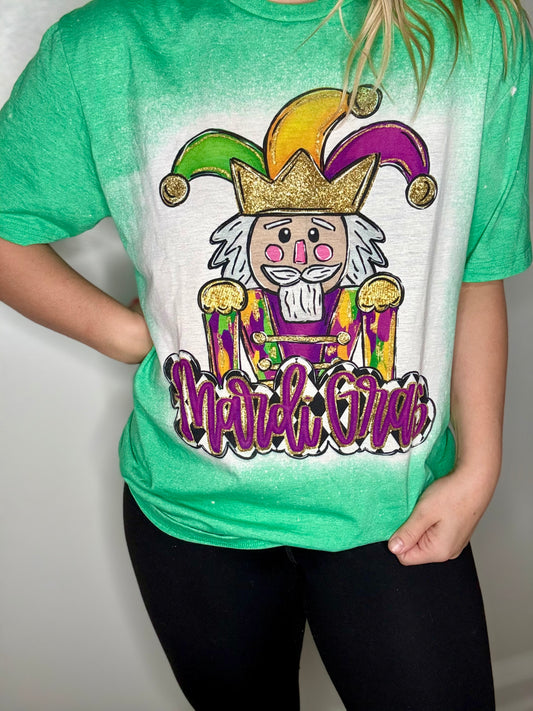 Mardi Gras joker tee