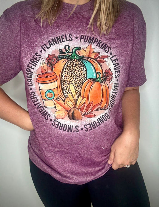 All things Fall tee