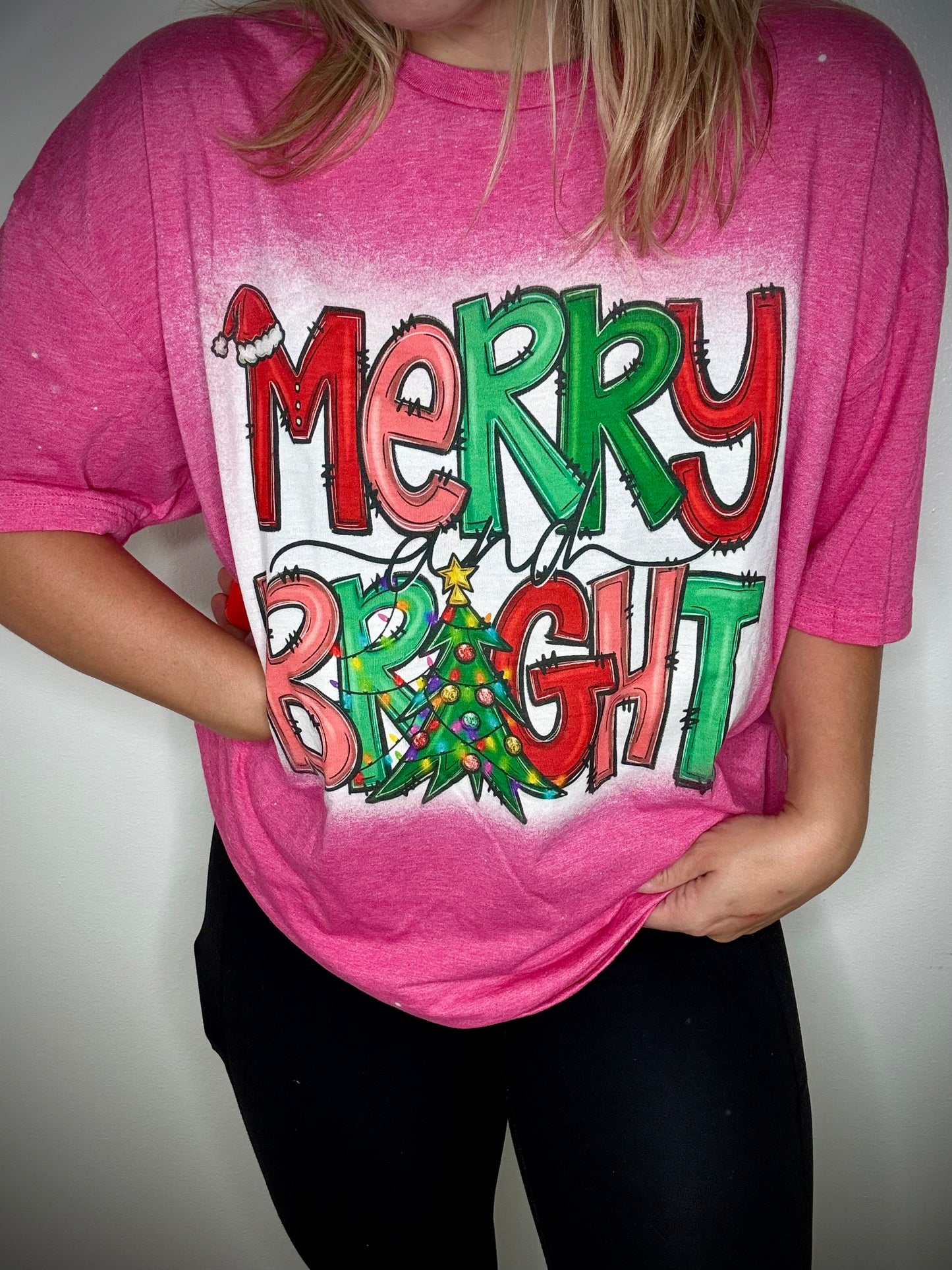 MERRY AND BRIGHT TEE