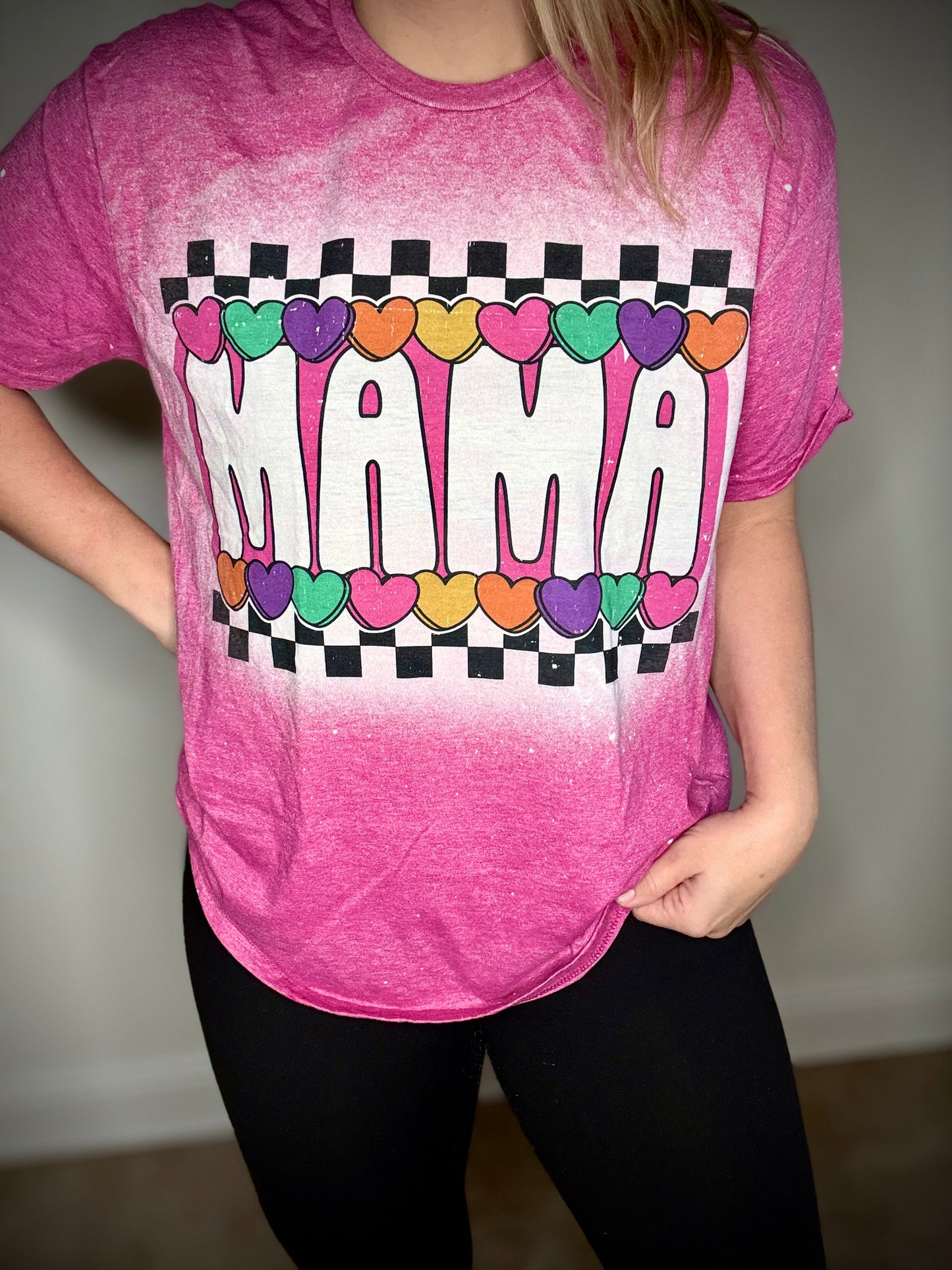 Mama hearts  tshirt