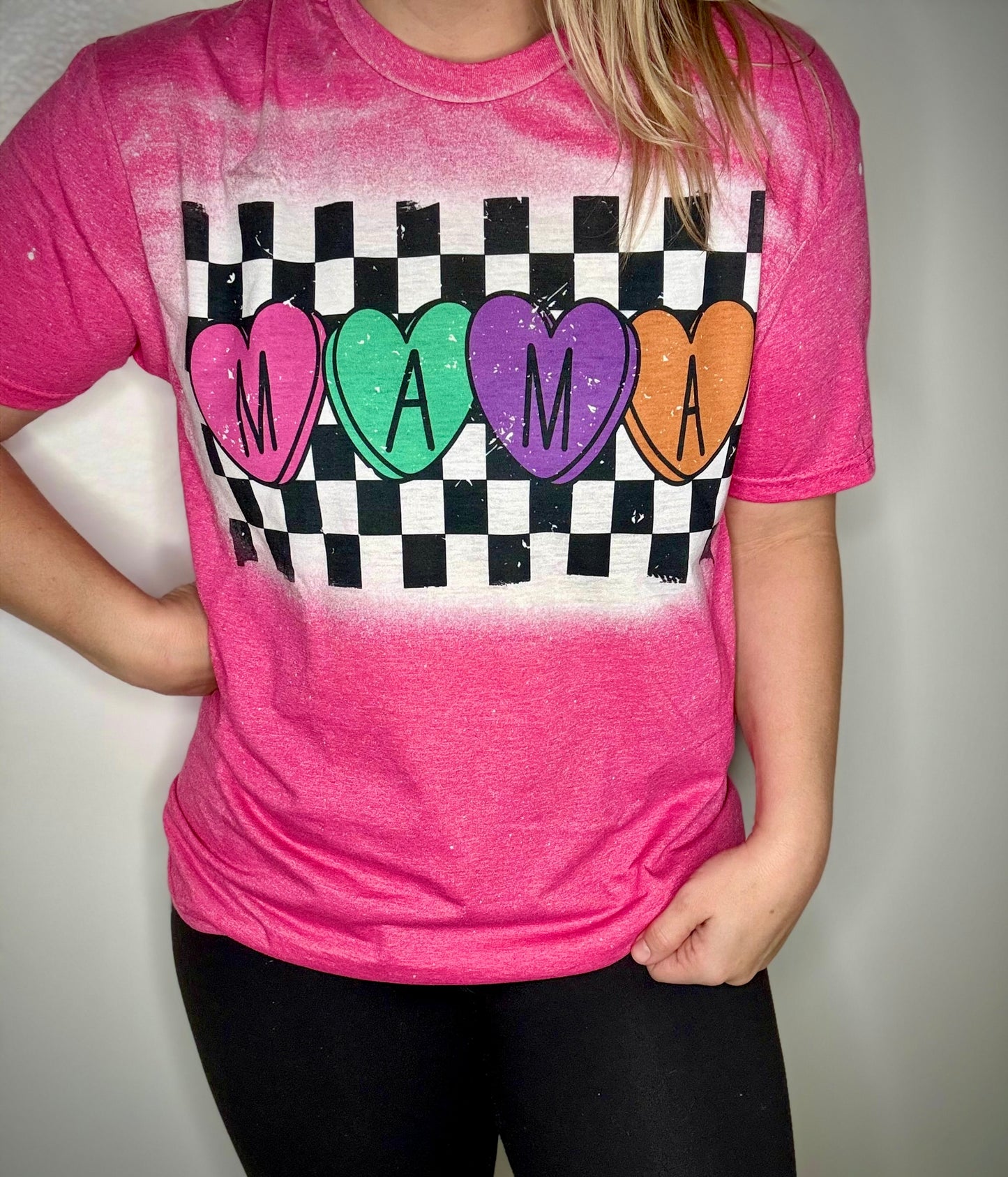 Retro sweetheart mama tshirt