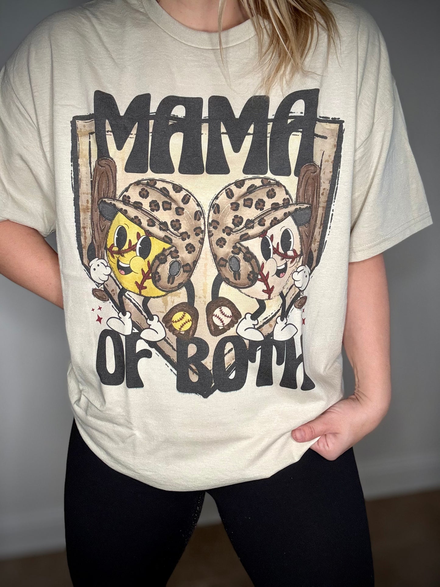 Softball/baseball tees and sweatshirt