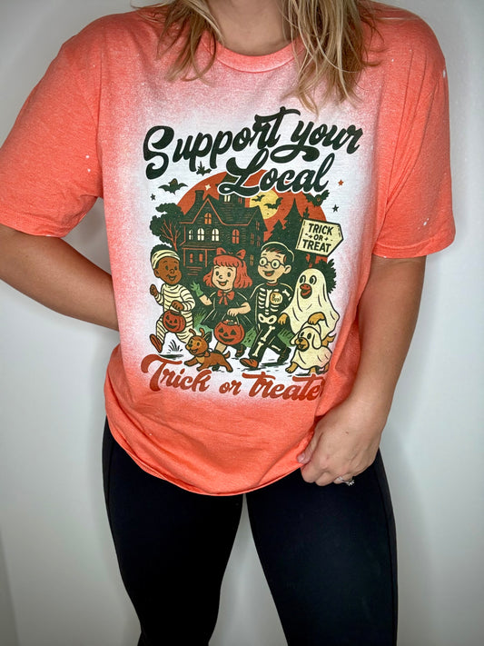Local trick or treaters tee