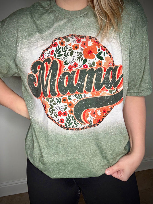 Floral Mama tee