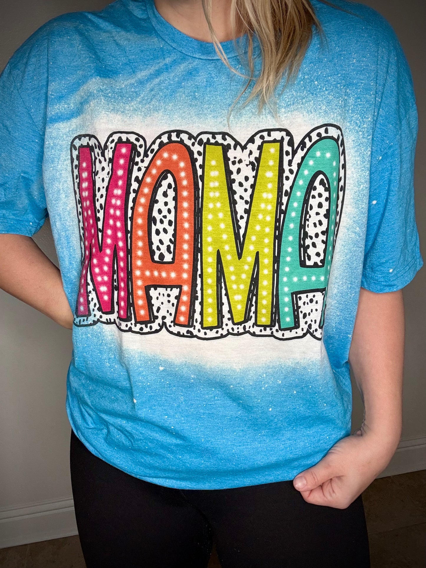 Polka Dot Mama tee