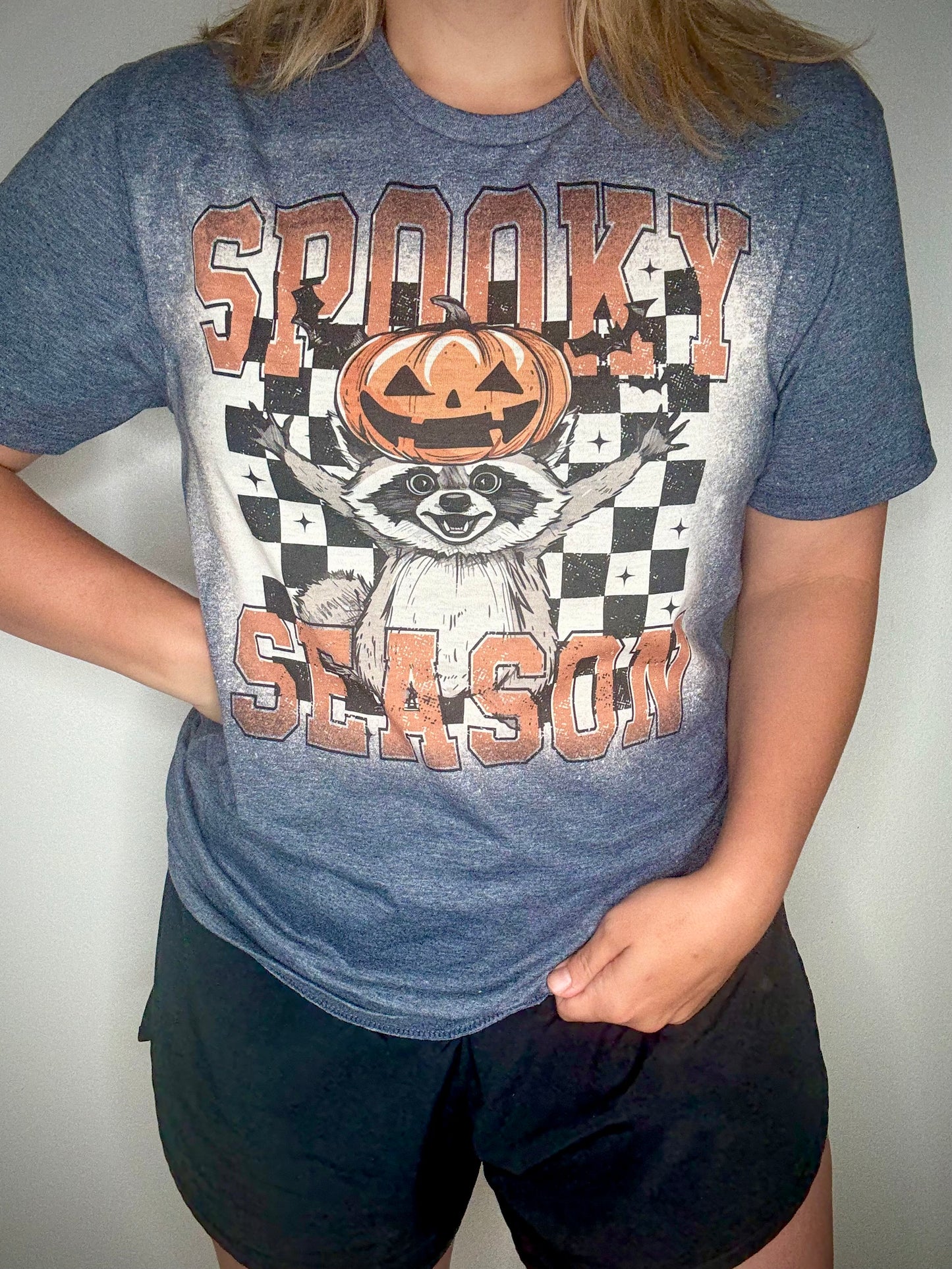 Spooky season- raccoon  Tee