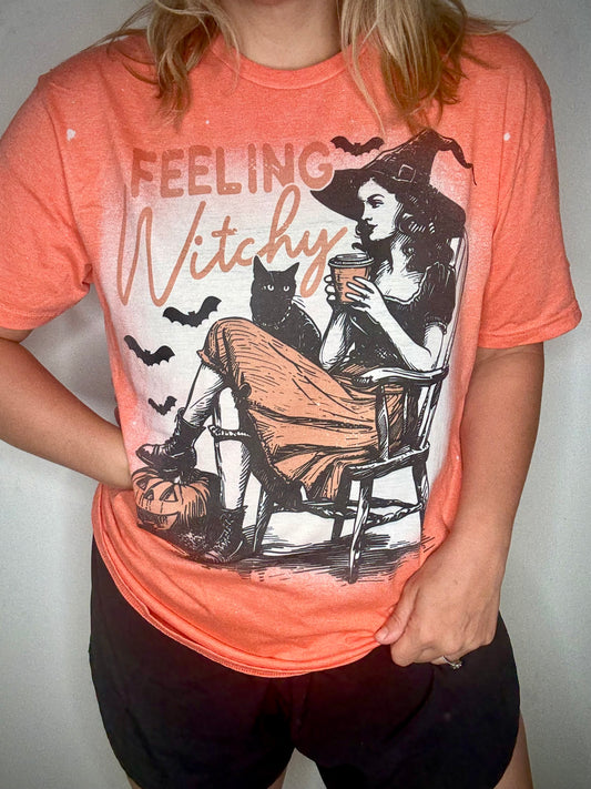 Feelin witchy tee