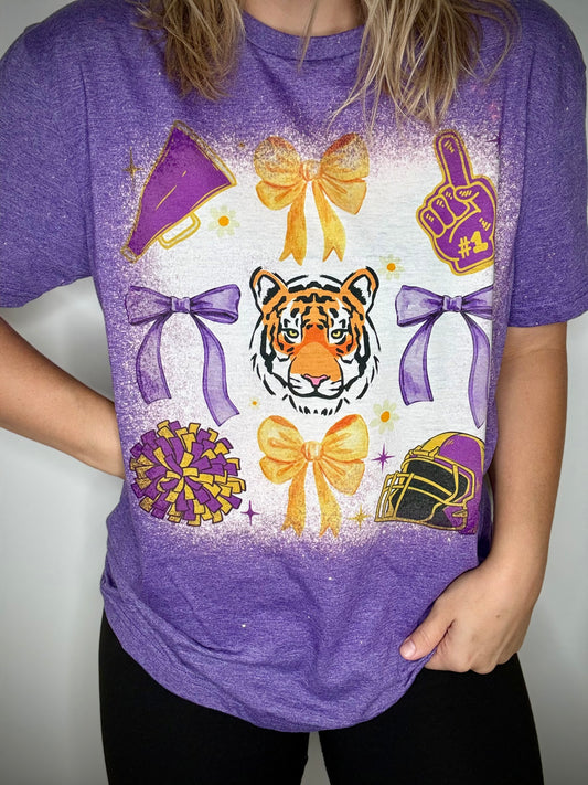 LSU Coquette tee