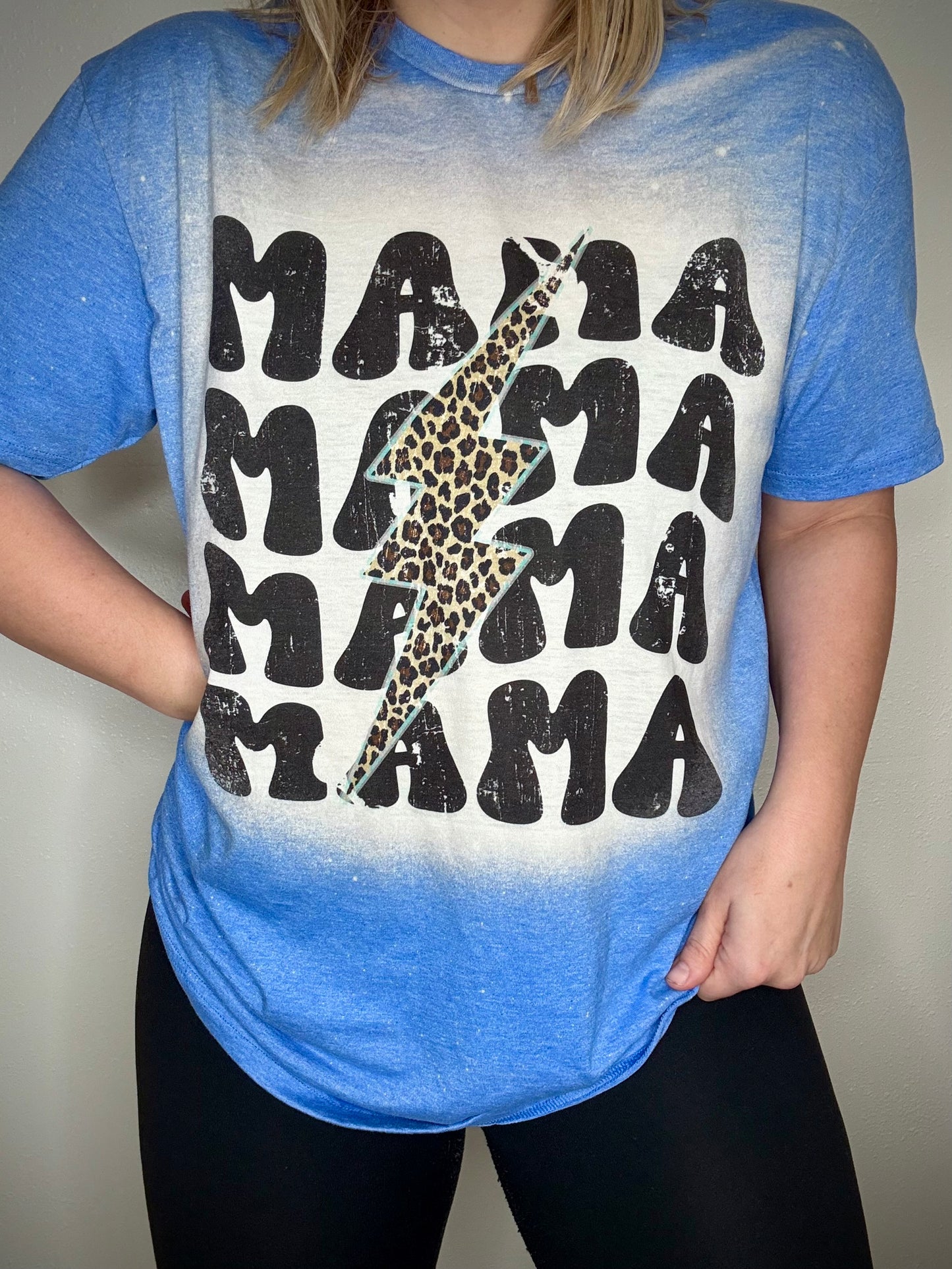 Stacked Electric Mama tee