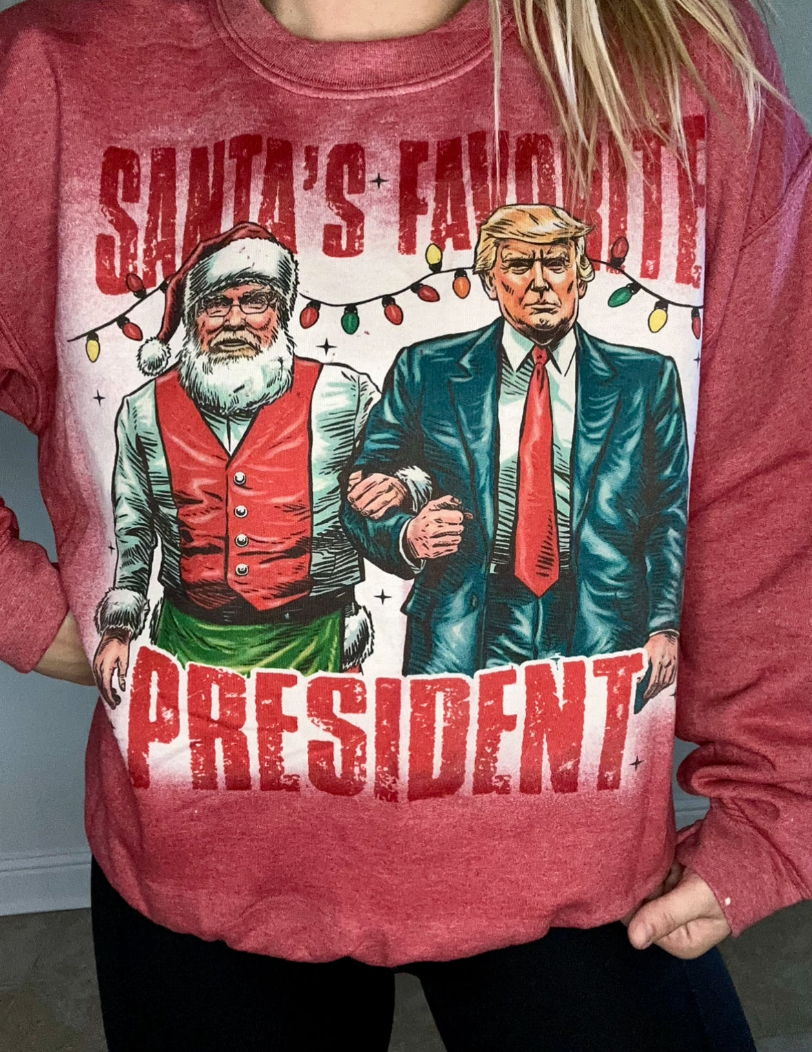 Merry Christmas Trump sweatshirt