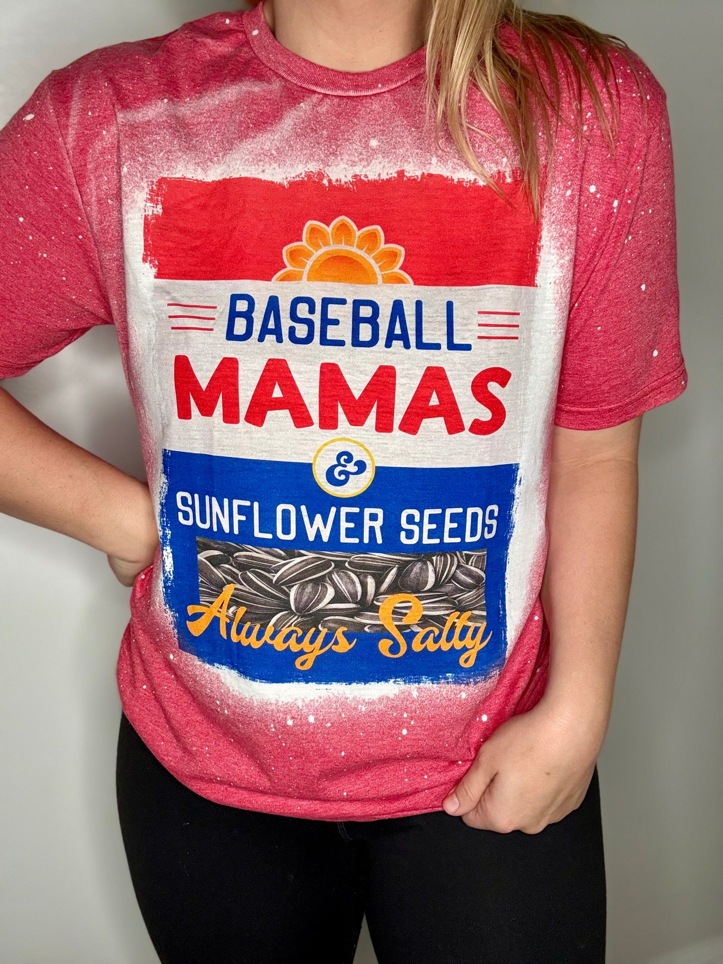 Baseball mamas Salty tshirt