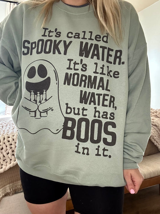 Soooky water sweatshirt