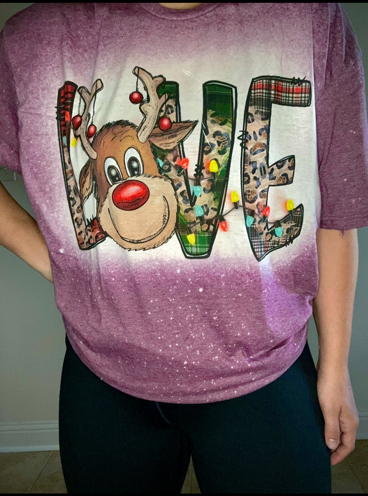 Love Reindeer tshirt
