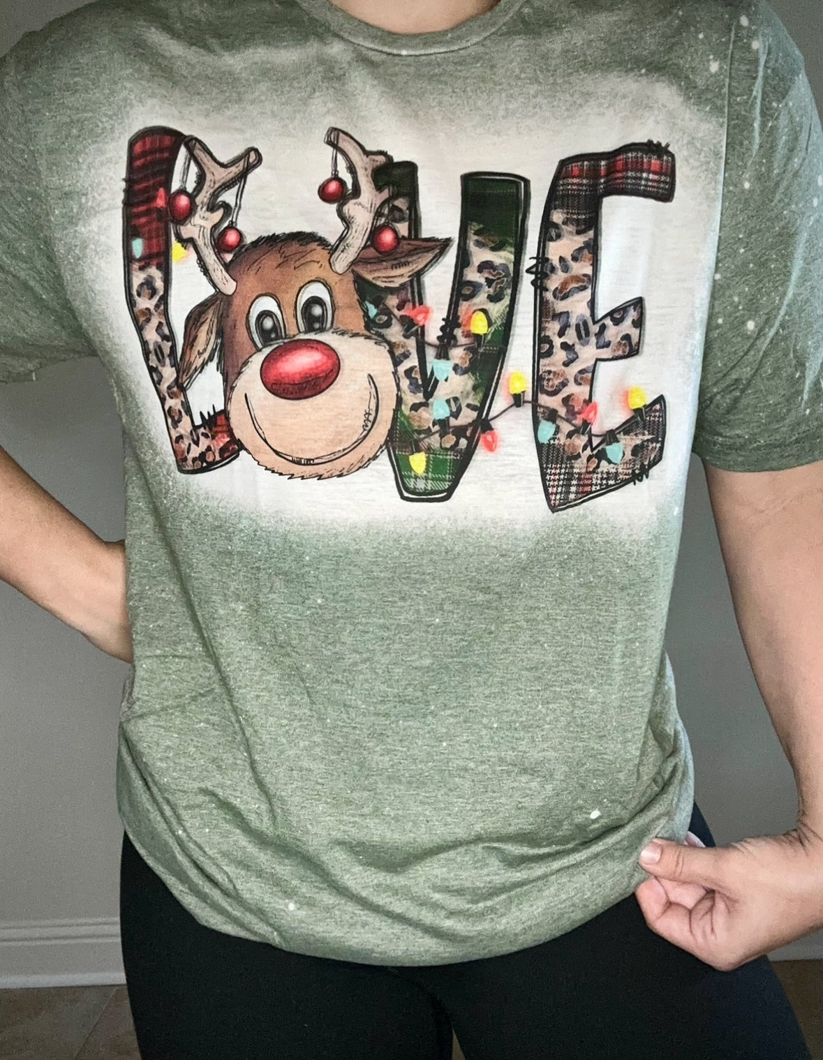 Love Reindeer tshirt