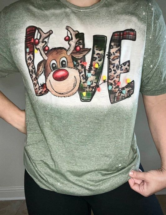Love Reindeer tshirt