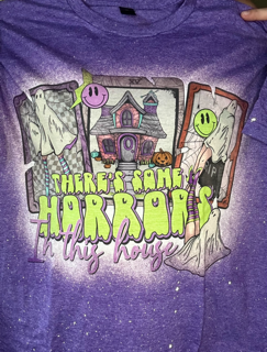 horrors in this house tshirt
