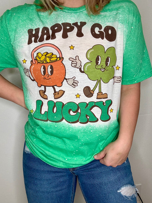 Happy Go Lucky tee