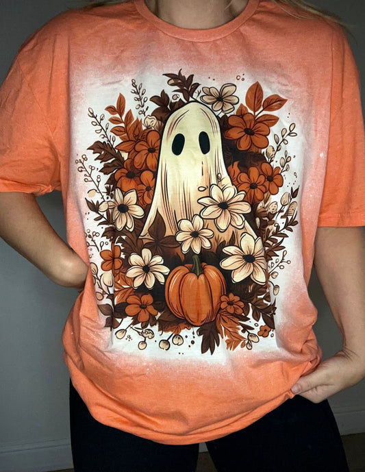 Floral Ghost Tee