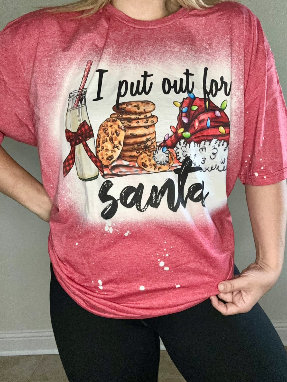 I put out for Santa tee