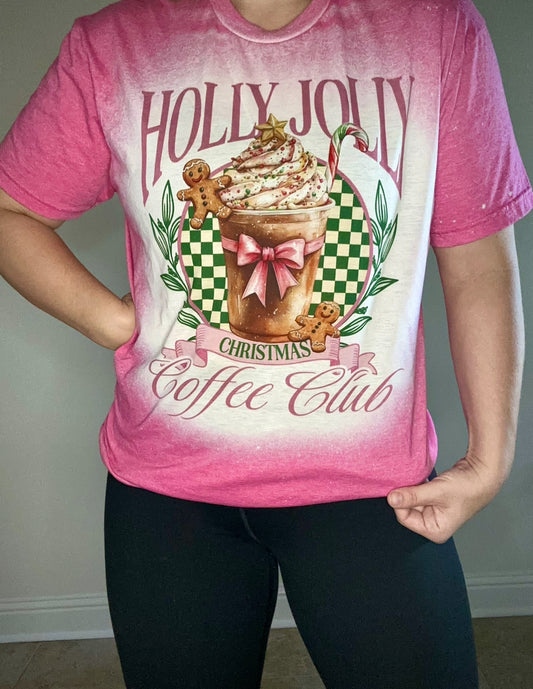 Holly Jolly Coffee Club tee