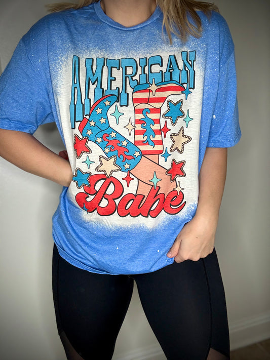 American Babe tee