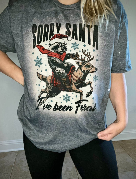 I've Been Feral Christmas tee/sweatshirt