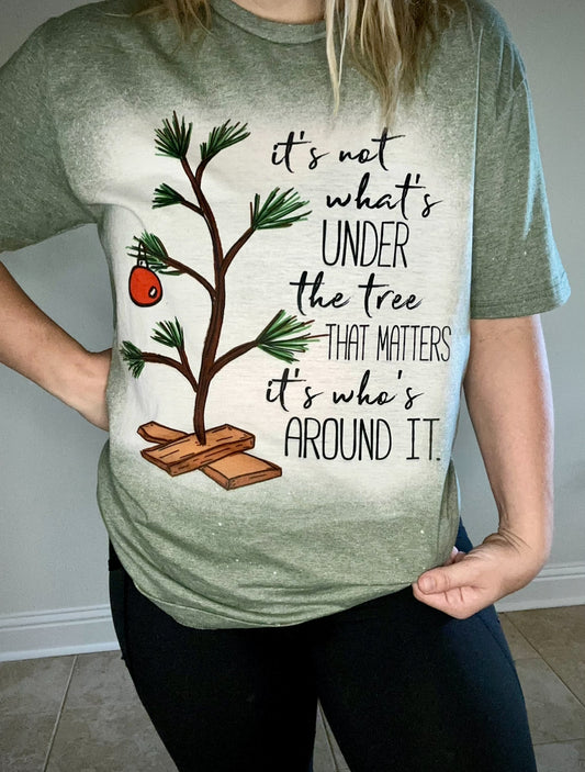 Charlie Brown Tree tee