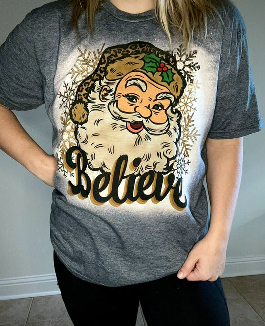 Believe Santa tshirt/sweatsirt
