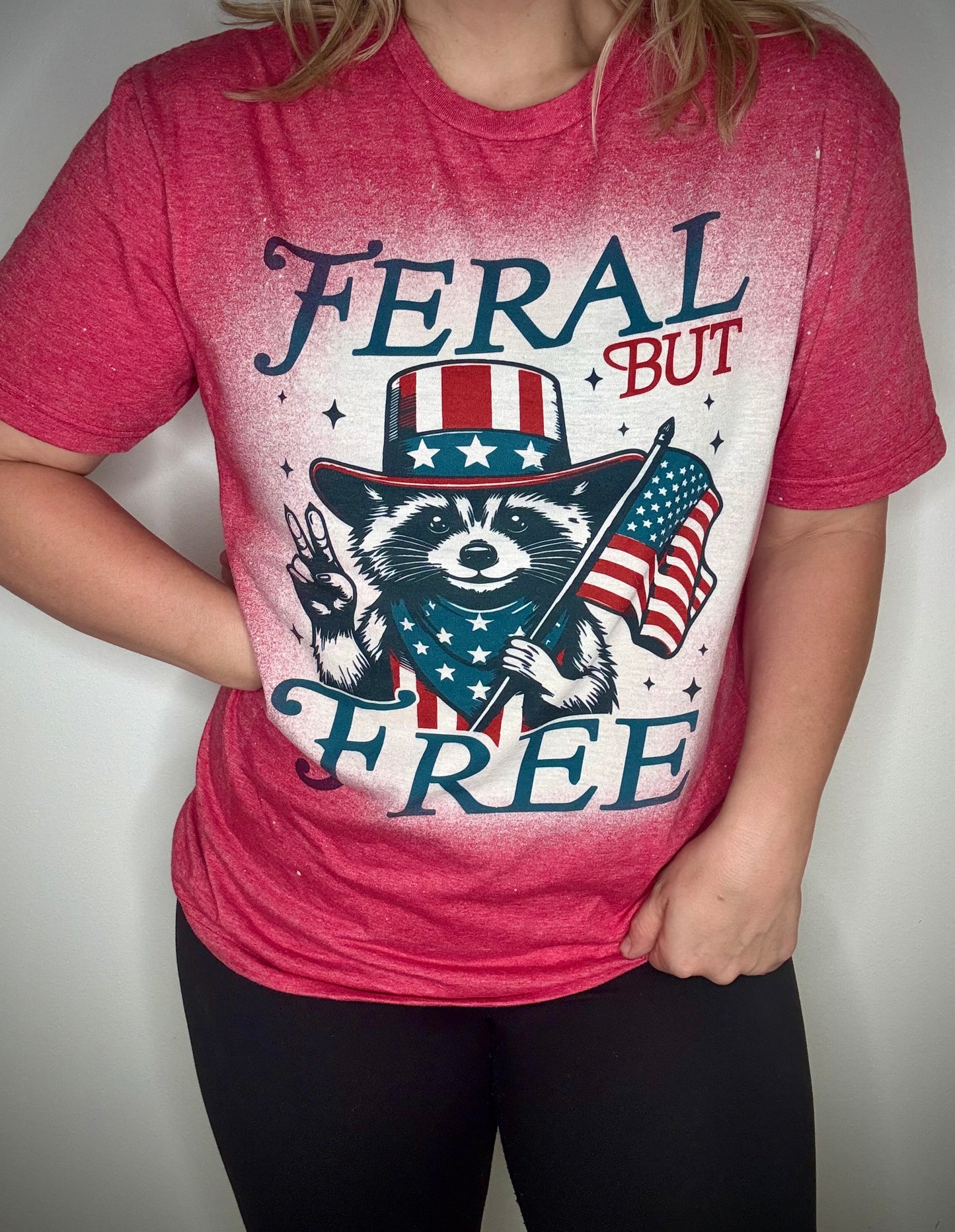 Feral and Free tee