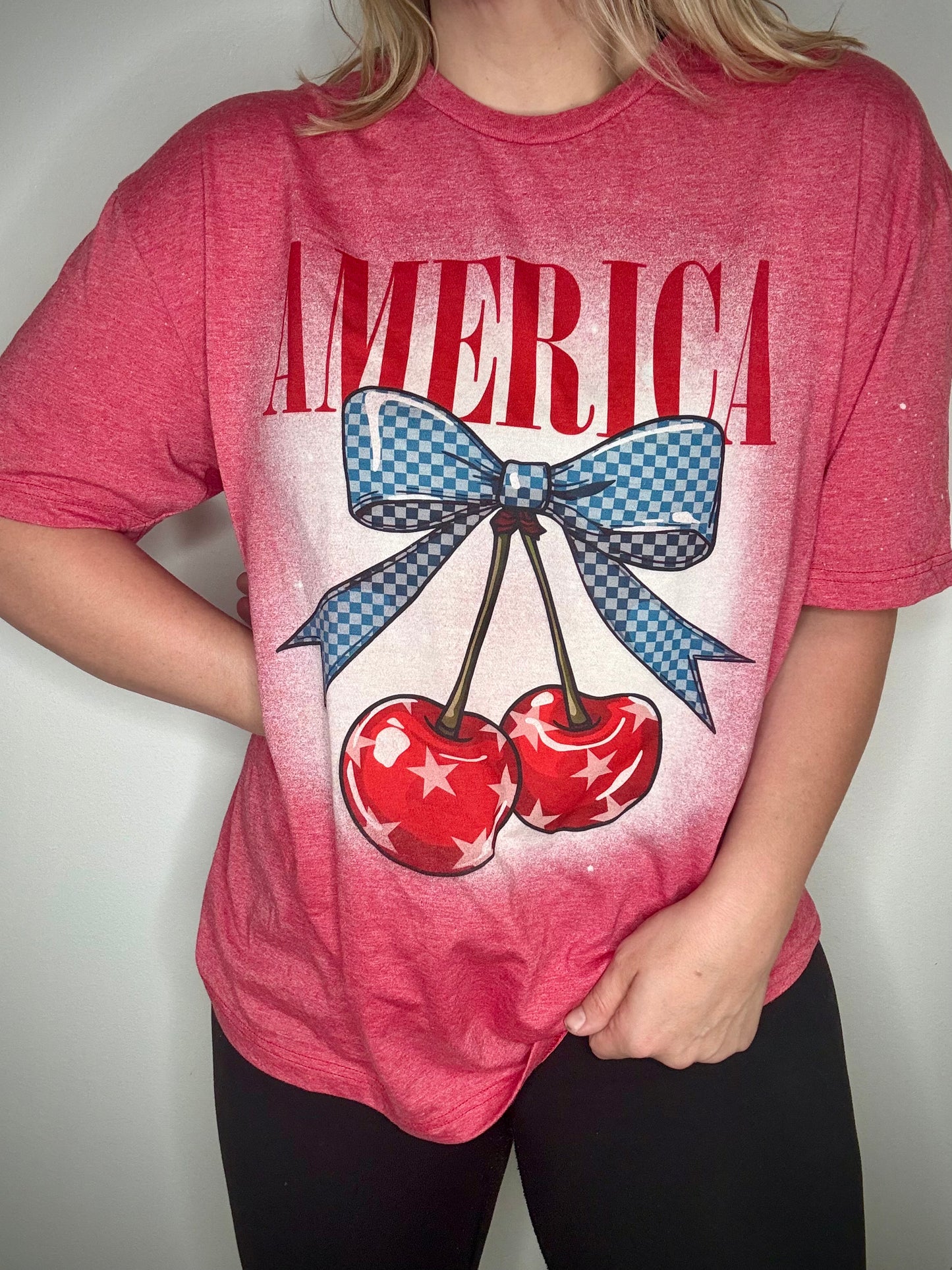 America Cherry tee