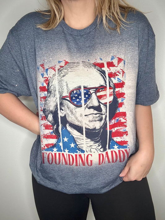 Founding Daddy tee