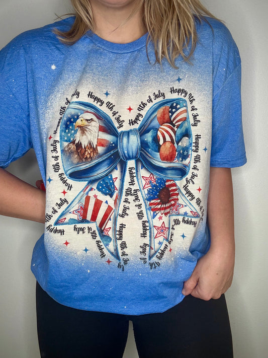 Patriotic Bow tee