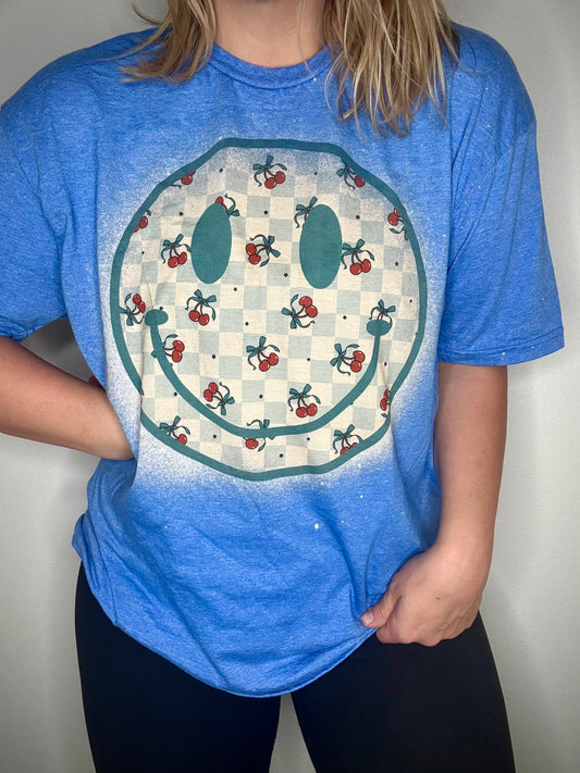 Cherry Smiley tee
