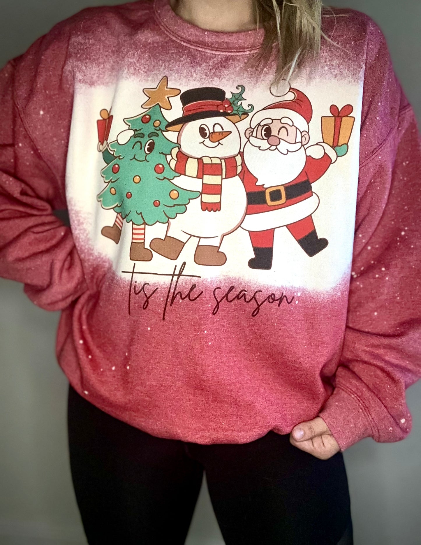 retro- Tis the season tshirt/sweatshirt