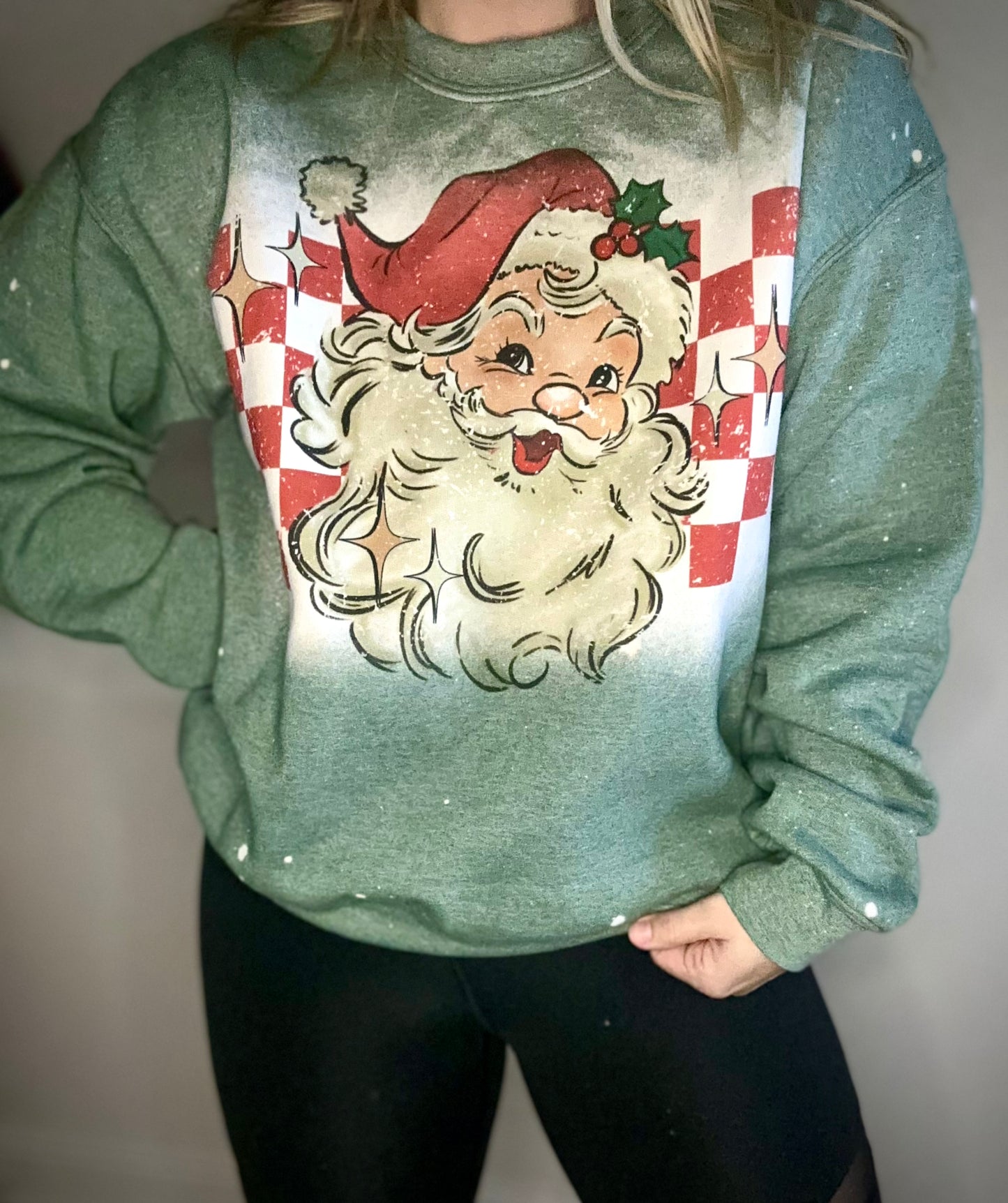 Retro Santa Tee/sweatshirt