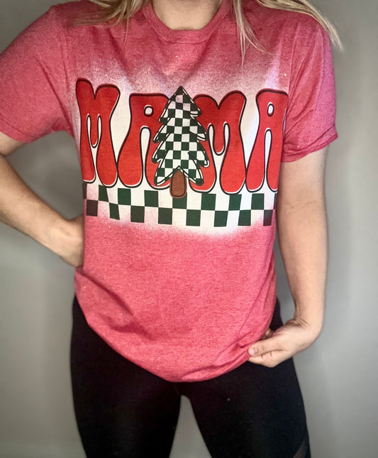 Retro Christmas Mama tshirt/sweatshirt