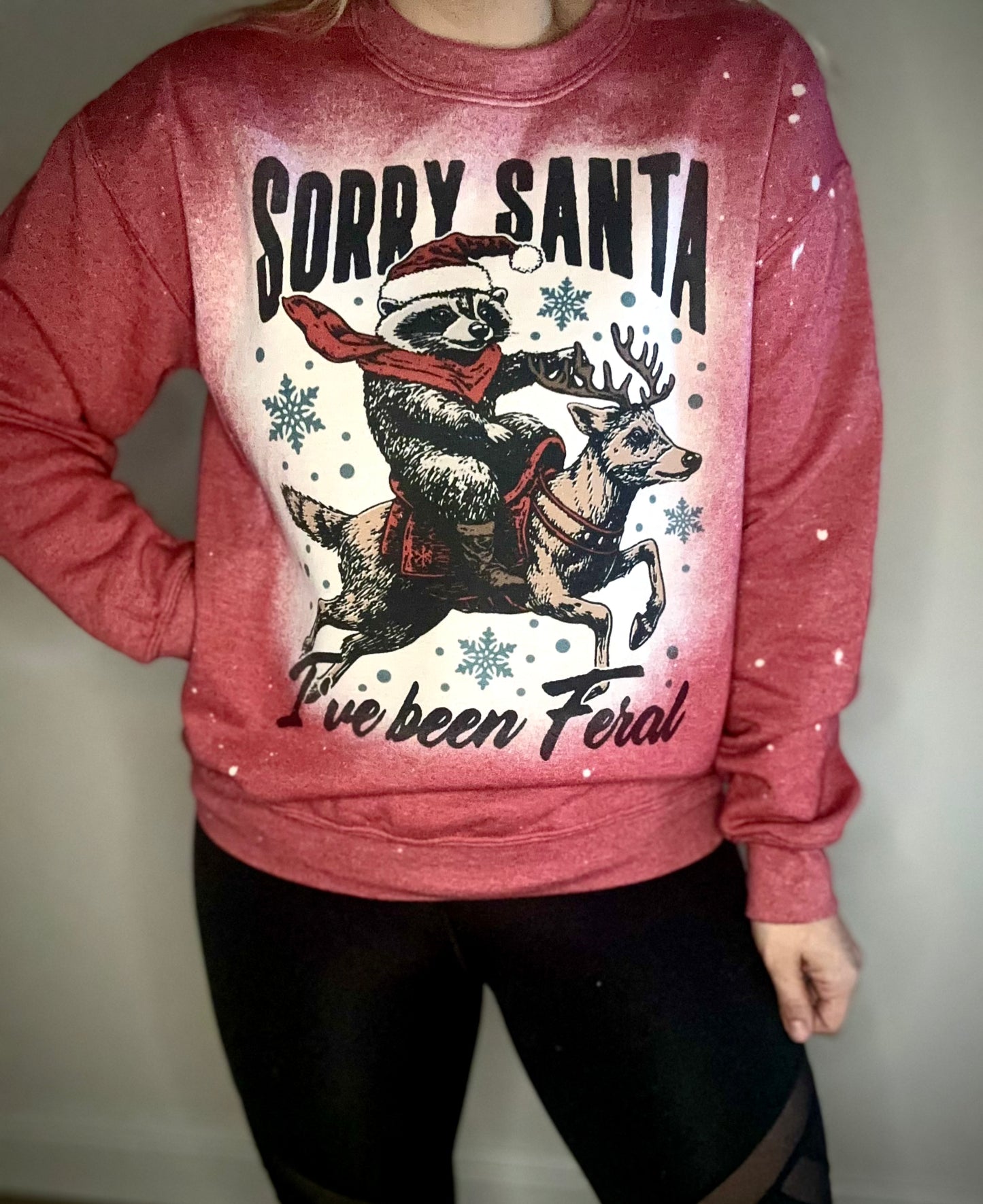 I've Been Feral Christmas tee/sweatshirt