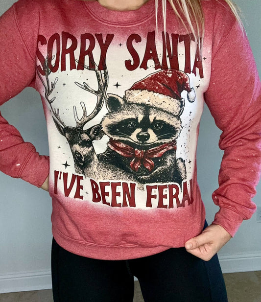 Sorry Santa tee/sweasthirt