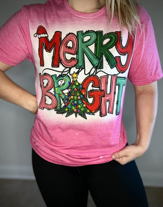 MERRY AND BRIGHT TEE