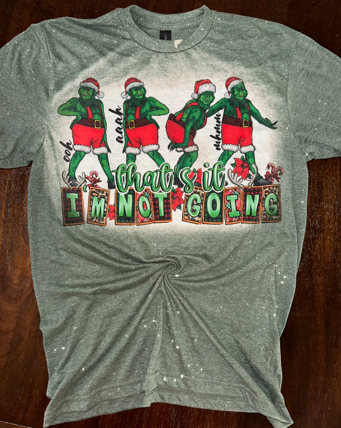 Grinch - Not going tshirt