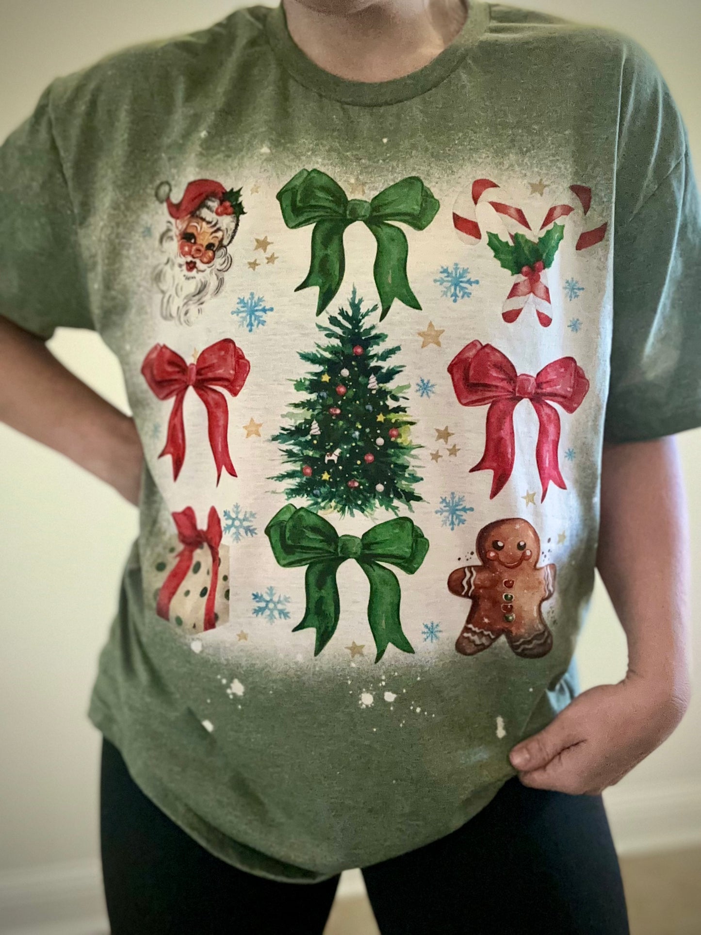 Santa Coquette tee
